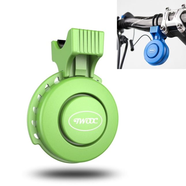 USB Mountain Bike Horn Bicycle Electric Horn (Green)-garmade.com