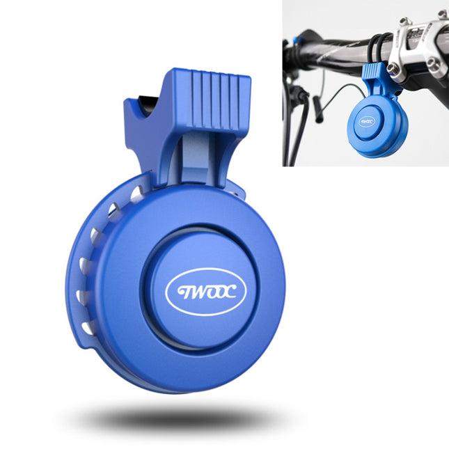 USB Mountain Bike Horn Bicycle Electric Horn (Blue)-garmade.com