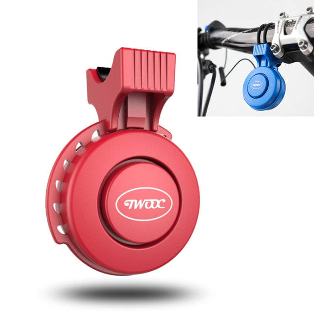 USB Mountain Bike Horn Bicycle Electric Horn (Red)-garmade.com