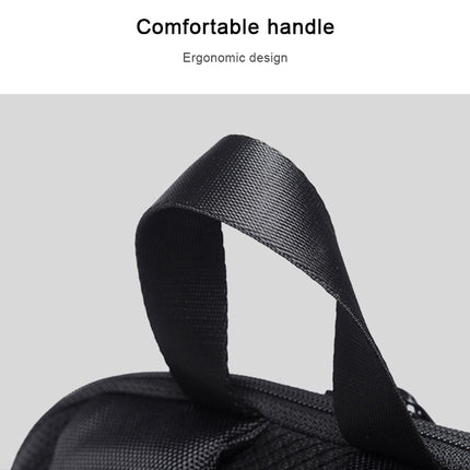 BANGE Fashion Casual Lightweight Oxford Cloth Shoulders Bag Waterproof Outdoor Travel Men Backpack(Black)-garmade.com