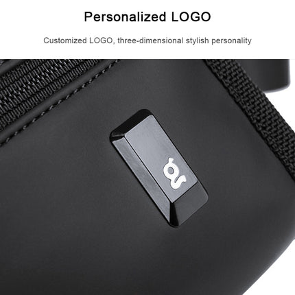 BANGE Men Leisure Business Backpack Travel Large Capacity Student Shoulders Bag(Black)-garmade.com