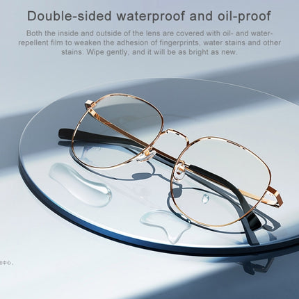 Original Xiaomi Mijia HD Nylon Lens Anti Blue-ray Glasses(Gold)-garmade.com