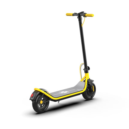 [EU Warehouse] 500W Foldable IP64 Waterproof Magnesium Alloy Electric Scooter with 10 inch Tires & LED Display & LED Lights & 10AH Lithium Battery, Load Capacity: 100kg(Yellow)-garmade.com