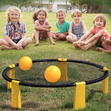 6 in 1 Outdoor Mini Inflatable Volleyball + Volleyball Net + Pump Spike-ball Game Set-garmade.com