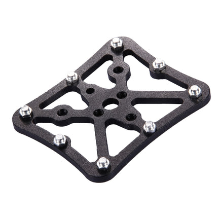 Single Road Bike Universal Clipless to Pedals Platform Adapter for Bike MTB, Size: Small(Black)-garmade.com