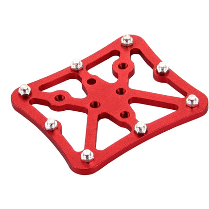 Single Road Bike Universal Clipless to Pedals Platform Adapter for Bike MTB, Size: Small(Red)-garmade.com