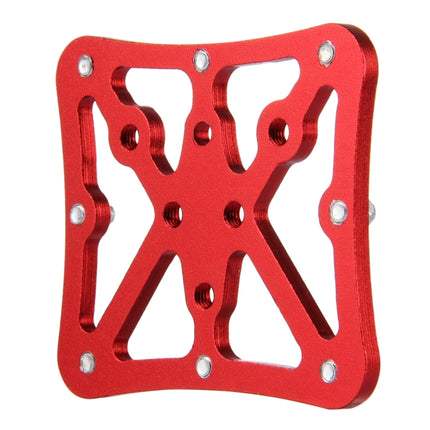 Single Road Bike Universal Clipless to Pedals Platform Adapter for Bike MTB, Size: Small(Red)-garmade.com