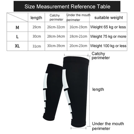 2 PCS Sports High Elastic Outdoors Climbing Basketball Knee Support Guards, Size: M(Black)-garmade.com