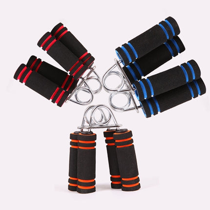 2 PCS Soft Foam Hand Exerciser A Type Hand Grips Gripper For Quickly Increasing Wrist Forearm And Finger Strength, Random Color Delivery-garmade.com