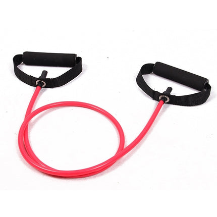 Fitness Exercise Resistance Bands Stretch Elastic Rope Workout Yoga Rally Muscle Training Exercise Rope, Size:5*8*1200mm, Random Color Delivery-garmade.com