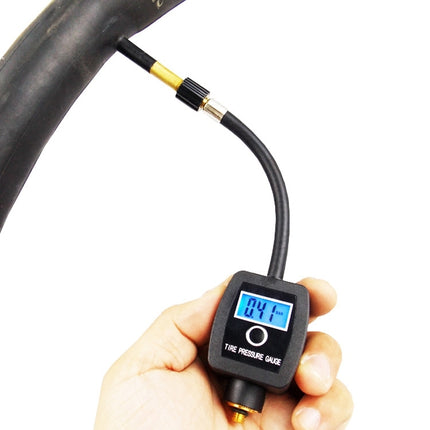 BIKERSAY PM100 Digital Display Tire Pressure Gauge Meter For Car / Truck / Motorcycle / Bike-garmade.com