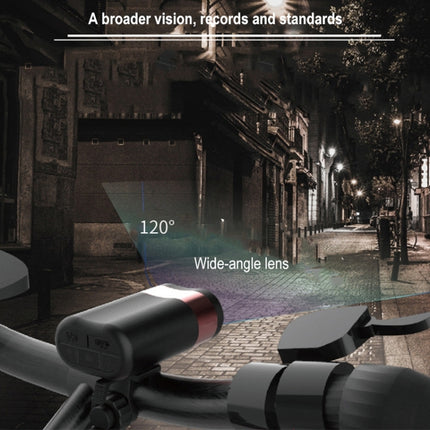 BIKERSAY BD001 Bike Headlight With Riding Driving Recorder-garmade.com