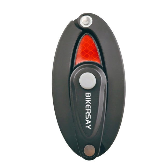BIKERSAY BK012A Bike Foldable Code Lock Bicycle Anti-theft Lock with Reflective Sticker-garmade.com