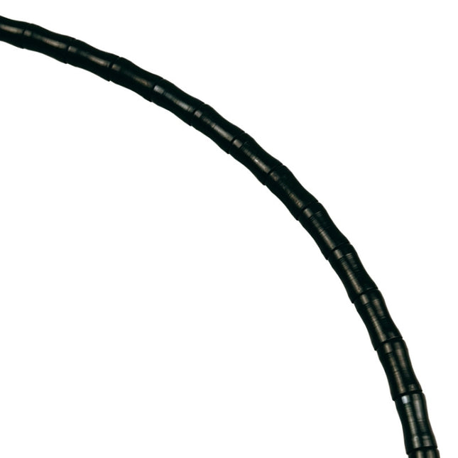 BIKERSAY Bicycle Fishbone Variable Speed Cable Tube Set Aluminum Alloy Bamboo Joint Line Pipes(Black)-garmade.com