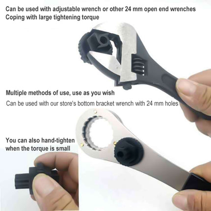 10 PCS BIKERSAY BT052 Bicycle Crankset Wrench Hollow Crank Cover Removal Install Tool-garmade.com