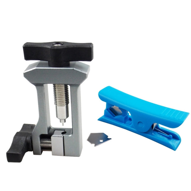 BIKERSAY BT043 Bicycle Oil Needle Insertion Tool Set (Silver Grey)-garmade.com