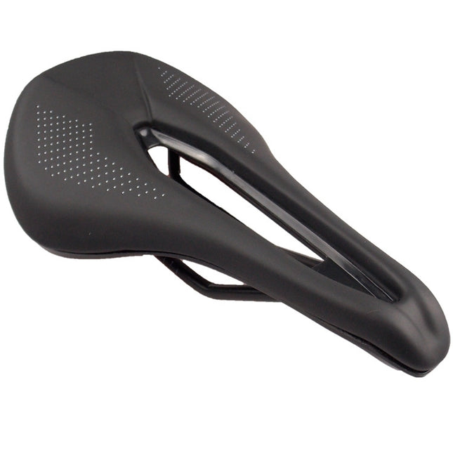 BIKERSAY SZ001 Bicycle PU Leather Saddle Seat (Black)-garmade.com
