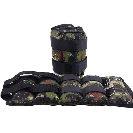 A Pair of Selling Fitness Loading Equipment Ankle Weights Gaiter Sandbags, Adjustable Invisible Running Sports Sandbags, Weight: 5kg-garmade.com