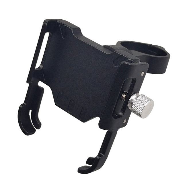 BIKERSAY MP008 Bike Motorcycle Aluminum Alloy Phone Holder Handlebar Clips (Black)-garmade.com