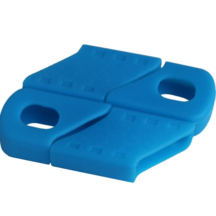 BIKERSAY CP001 Bicycle Crank Cover Silicone Arm Sleeve (Blue)-garmade.com