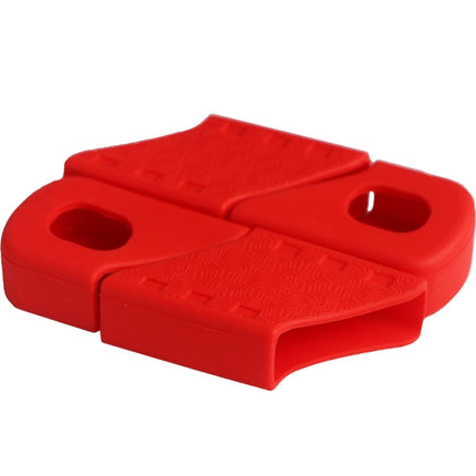 BIKERSAY CP001 Bicycle Crank Cover Silicone Arm Sleeve (Red)-garmade.com