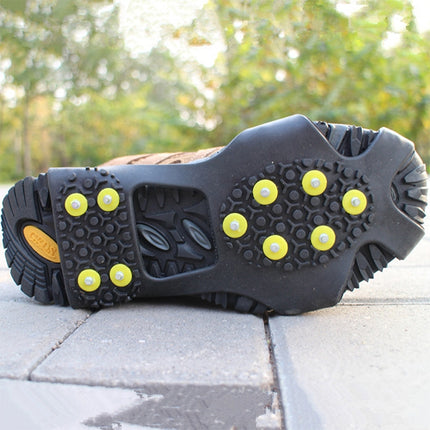 10 Teeth Ice Claw Outdoor Non-slip Shoes Covers for Ice Snow Ground, Size : XL-garmade.com