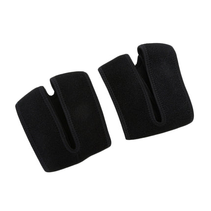 2 PCS Outdoors Sports Imitation OK Open Type X Compound Pressure Knee Support Guards-garmade.com