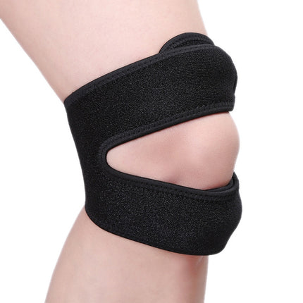 2 PCS Outdoors Sports Imitation OK Open Type X Compound Pressure Knee Support Guards-garmade.com