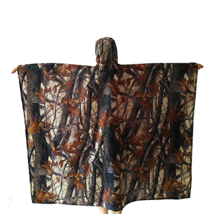 3 In 1 Outdoor Portable Multifunctional Camouflage Backpack Raincoat-garmade.com