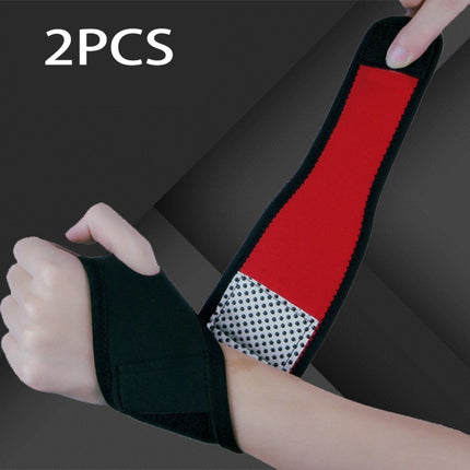 2 PCS Portable Twining Pressure Protection Wristband, Self Heating Style-garmade.com