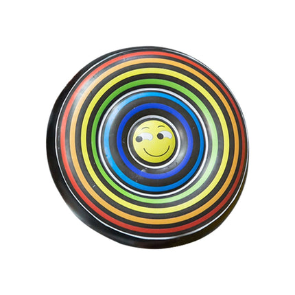 PVC Round Household Creative Inflatable Wall-mounted Boxing Target(Smiley Face)-garmade.com