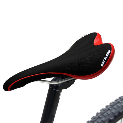 GUB 3083 Microfiber Leather Mountain Road Bike Saddle(Red)-garmade.com