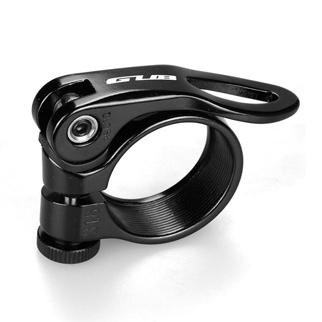 GUB CX-18 31.8mm Aluminum Ultralight Bicycle Seat Post Clamp(Black)-garmade.com