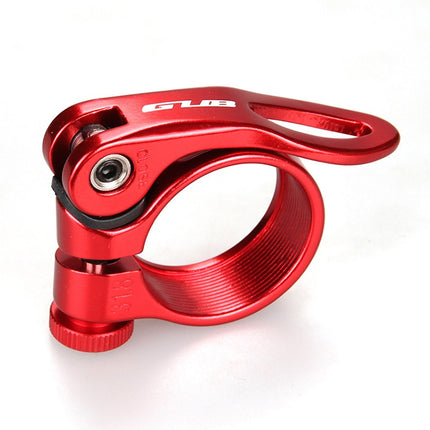 GUB CX-18 31.8mm Aluminum Ultralight Bicycle Seat Post Clamp(Red)-garmade.com