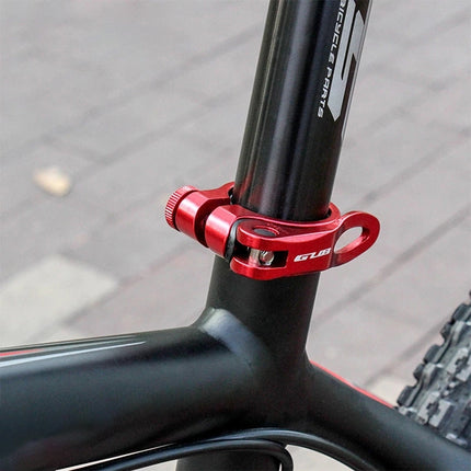 GUB CX-18 31.8mm Aluminum Ultralight Bicycle Seat Post Clamp(Black)-garmade.com