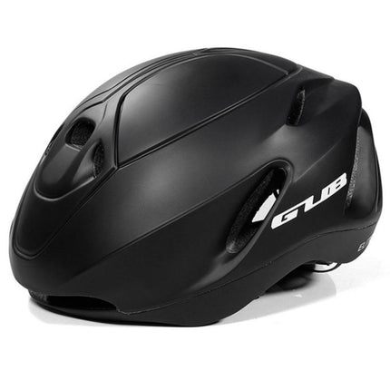 GUB Elite Unisex Adjustable Bicycle Riding Helmet, Size: L(Matte Black)-garmade.com