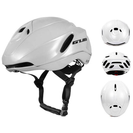 GUB Elite Unisex Adjustable Bicycle Riding Helmet, Size: L(Pearl White)-garmade.com