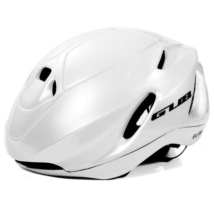 GUB Elite Unisex Adjustable Bicycle Riding Helmet, Size: M(Pearl White)-garmade.com