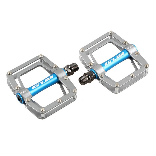 GUB GC010 MTB Bicycle Pedals(Titanium Color)-garmade.com