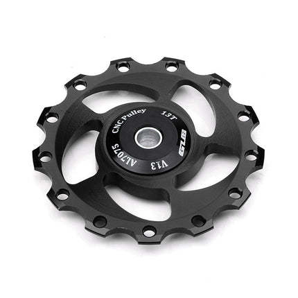 GUB V13 13T Bicycle Rear Derailleur Jockey Wheel (Black)-garmade.com