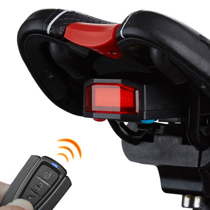 ANTUSI A6 USB Charging COB Light Source Smart Cycling Bike Warning Alarm Tail Light with Remote Control-garmade.com