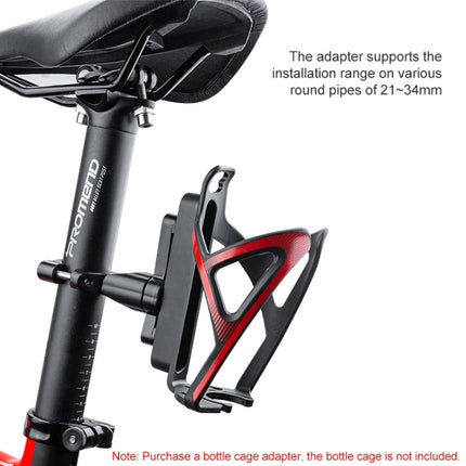 PROMEND FJJ-280 Aluminum Alloy Bicycle Adapter Seat for Bottle Cage-garmade.com