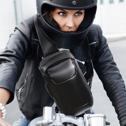 Bange 22085 plus Carbon Fiber Anti-theft Waterproof Crossbody Chest Bag for Men & Women, Size: 34 x 18 x 10cm(Grey)-garmade.com