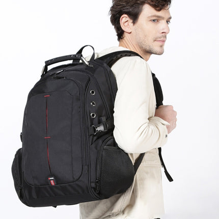 Bange BG-1905 16 inch Oxford Cloth Waterproof Backpack with USB 3.0 Charging Port (Black)-garmade.com