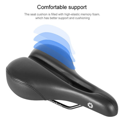 PROMEND SD-3301URN Hollow Breathable Memory Foam Bicycle Saddle-garmade.com