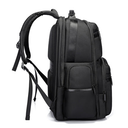 Bange BG-2601 Men Oxford Cloth Waterproof Backpack with USB Port, Size: 46 x 33 x 19cm(Black)-garmade.com
