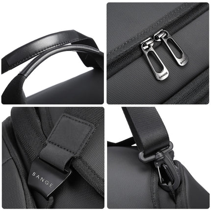 Bange BG-7561 Wet and Dry Separation Fitness Travel Bag for Men / Women, Size: 52 x 24 x 22cm(Grey)-garmade.com