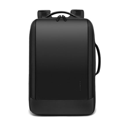 Bange BG-S52 16 inch Men Oxford Cloth Waterproof Backpack with USB Port (Black)-garmade.com