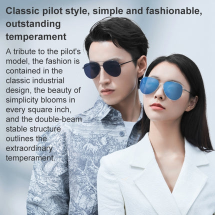 Original Xiaomi Mijia Sunglasses Pilota (Grey)-garmade.com