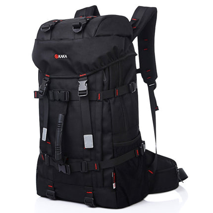 KAKA kaka2010 21 inch Men Oxford Cloth Waterproof Backpack Hiking Bag(Black)-garmade.com